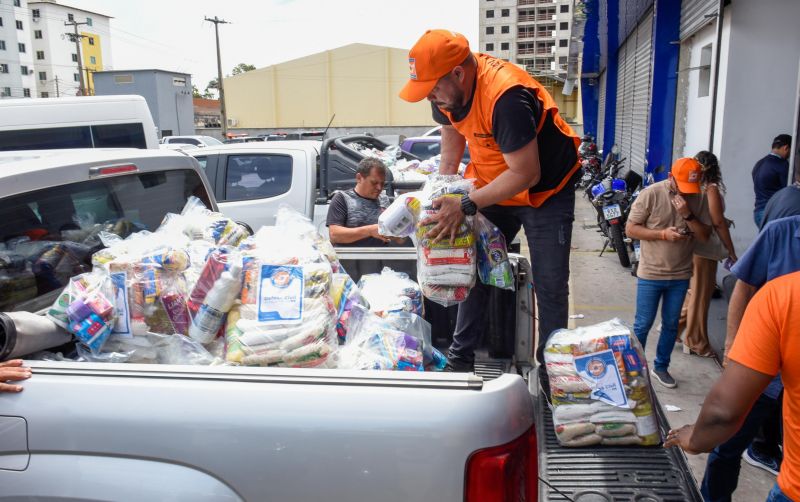 Apoio as famílias atingidas pelas chuvas