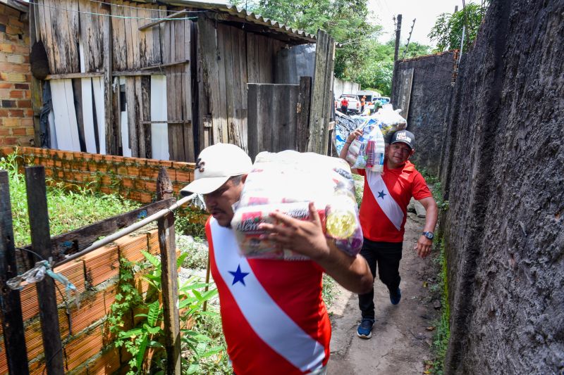 Apoio as famílias atingidas pelas chuvas