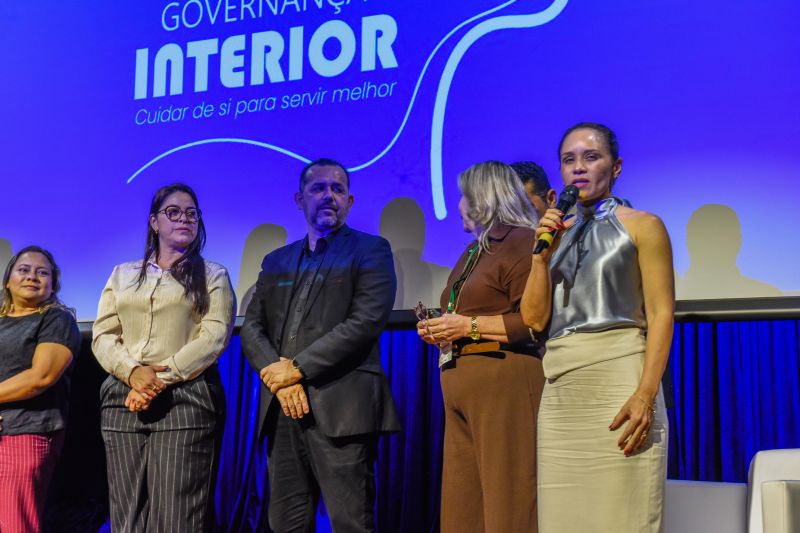 Congresso de Governança Interior no teatro de Ananindeua
