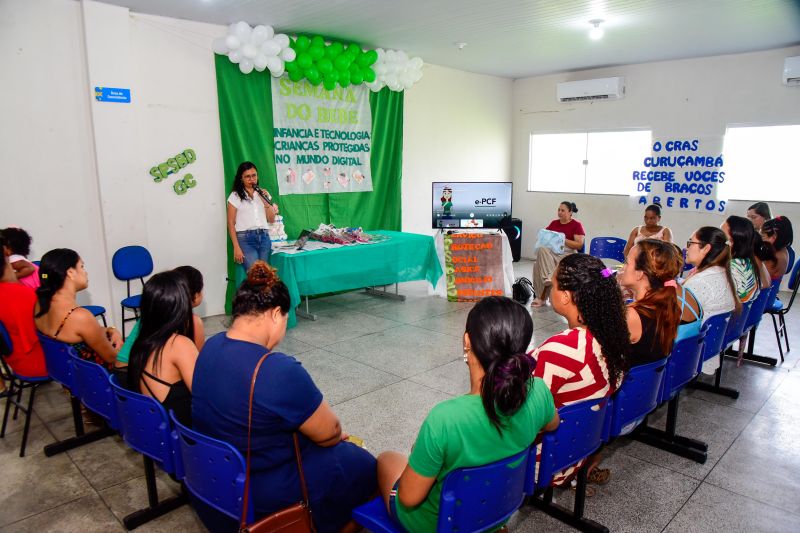 Semana do Bebê no CRAS do Curuçambá
