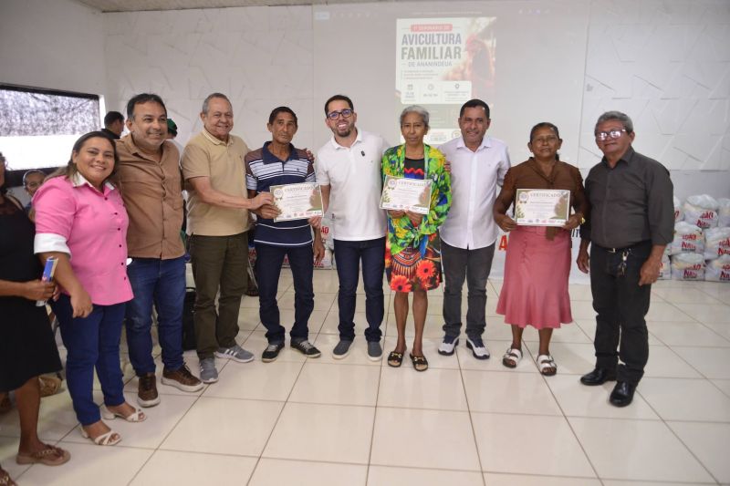 1° Seminário de Avicultura Familiar de Ananindeua na escola João Paulo Il
