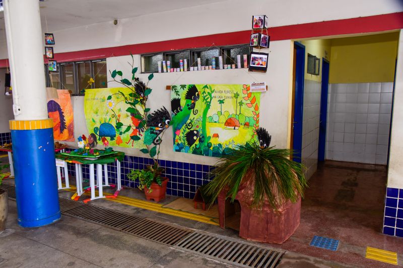 Roda de conversa com escritora Márcia Kambeba na CMREI Irmã Dulce em Águas Lindas