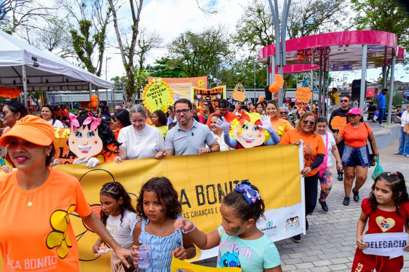 Ação Maio Laranja no complexo do Vlll