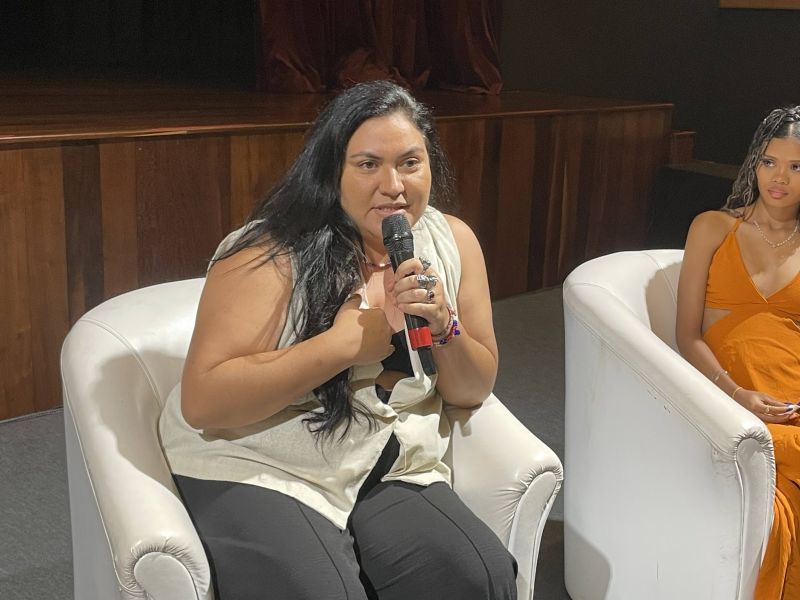 Cine clube APUI no teatro municipal de Ananindeua