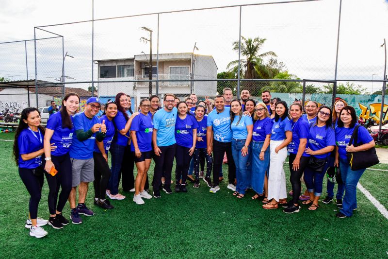 Entrega de material esportivos no Park Zona Sul