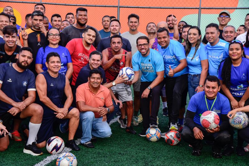 Entrega de material esportivos no Park Zona Sul