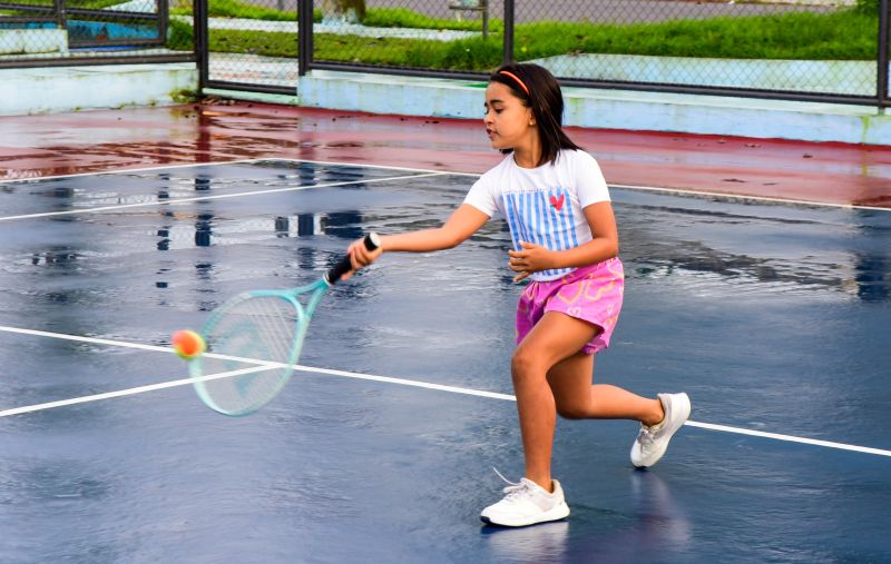 Entrega de material esportivos no Park Zona Sul