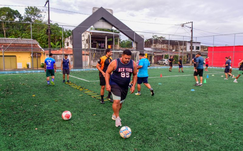 Entrega de material esportivos no Park Zona Sul
