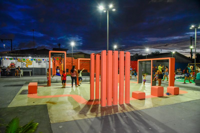 Inauguração da praça do conjunto Uirapuru no Icuí