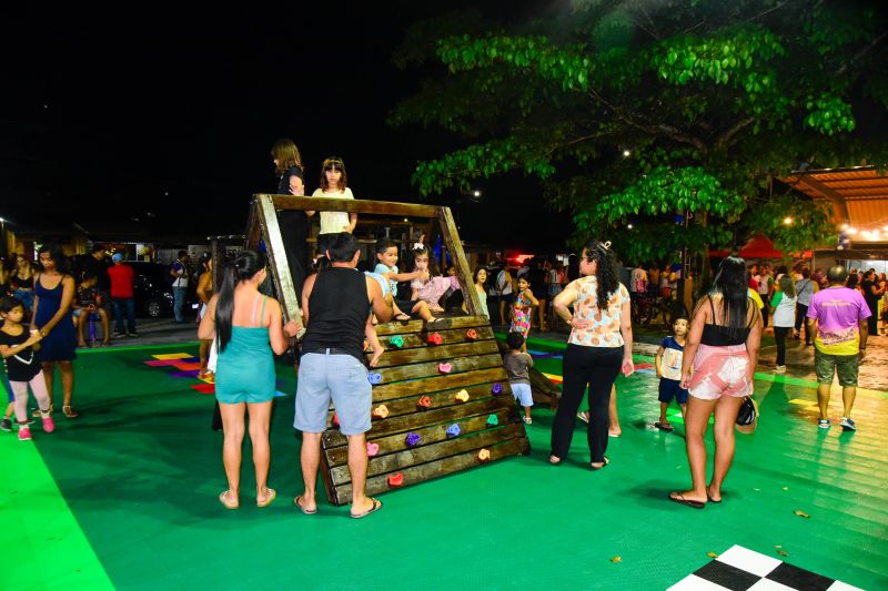 Inauguração da praça do conjunto Uirapuru no Icuí