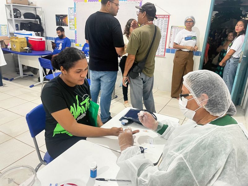 Corujão da Saúde no bairro Águas Brancas