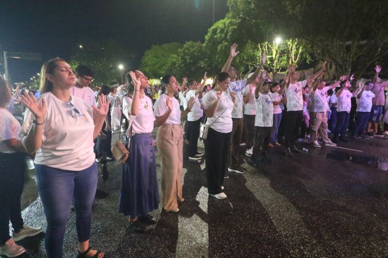 Marcha para Jesus da praça da Bíblia até Arterial 18