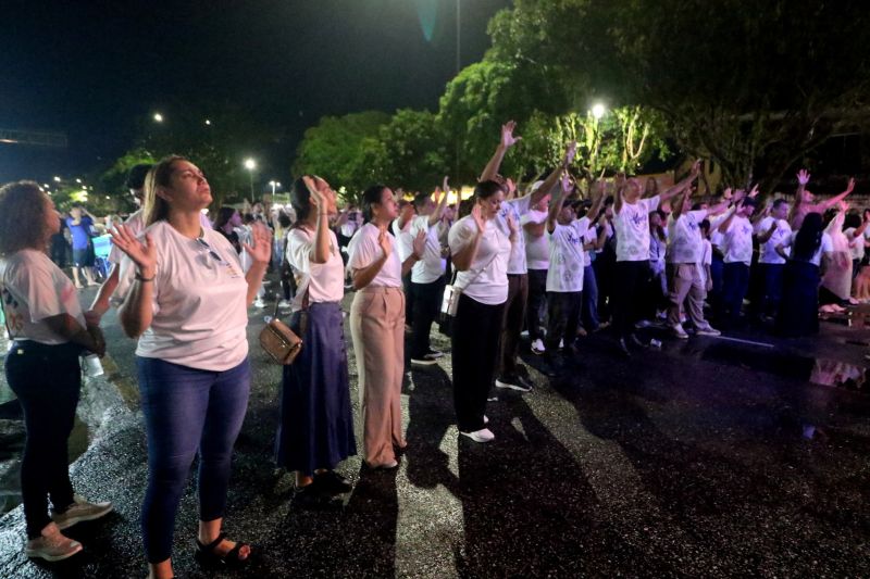 Marcha para Jesus da praça da Bíblia até Arterial 18