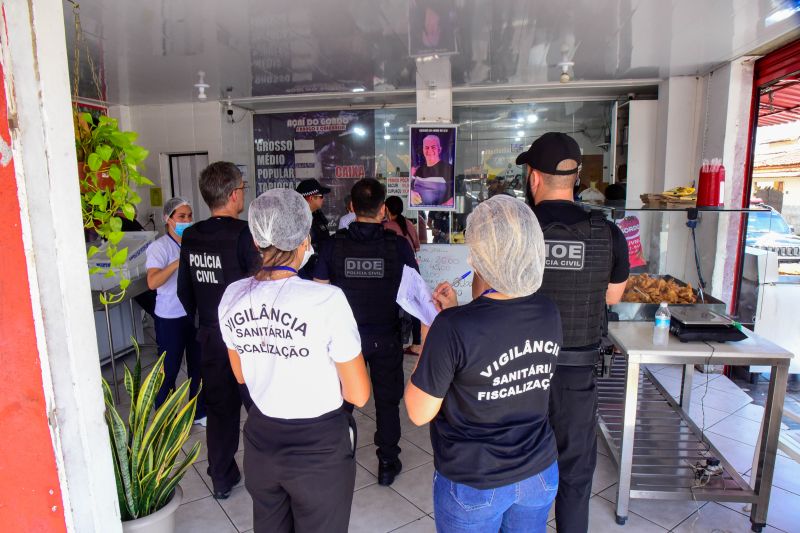 Ação MM nos pontos de açaí em Ananindeua