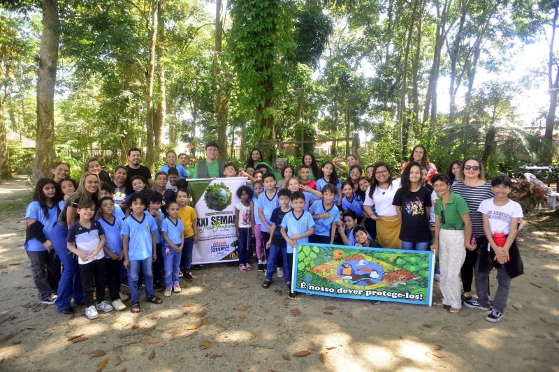 Semana do Meio Ambiente com ações de Educação Ambiental no Parque Seringal