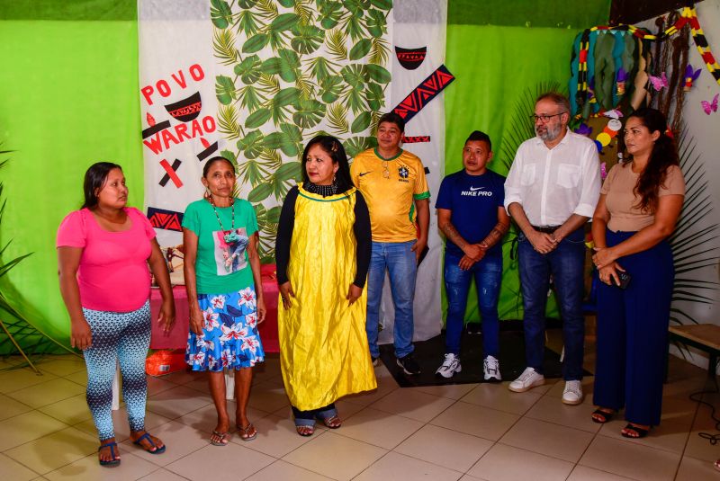 Ação com Warao no CRAS Daniel Reis