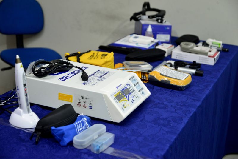 Entrega de equipamentos de Telesaúde na Policlínica do PAAR