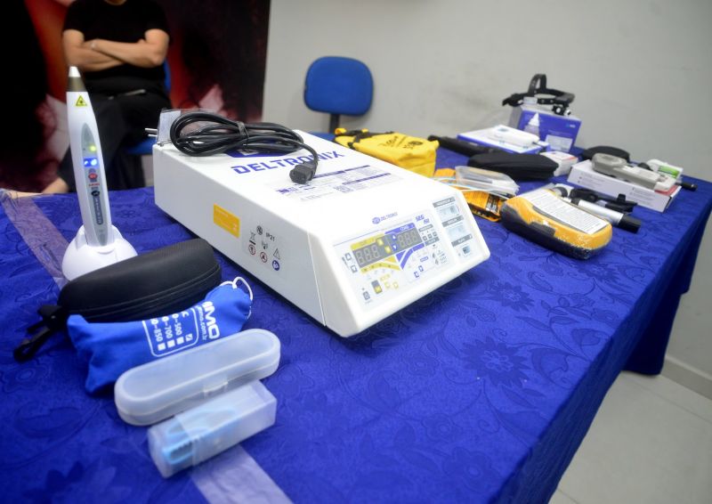 Entrega de equipamentos de Telesaúde na Policlínica do PAAR
