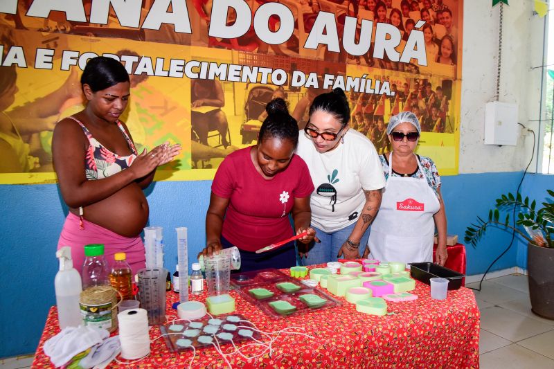 Oficina de Essência no CRAS Santana do Aurá