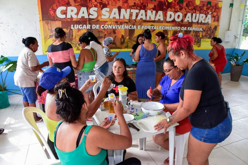 Oficina de Essência no CRAS Santana do Aurá