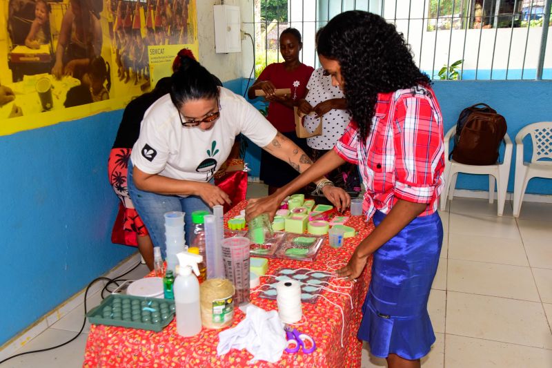 Oficina de Essência no CRAS Santana do Aurá