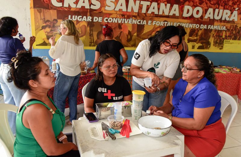 Oficina de Essência no CRAS Santana do Aurá