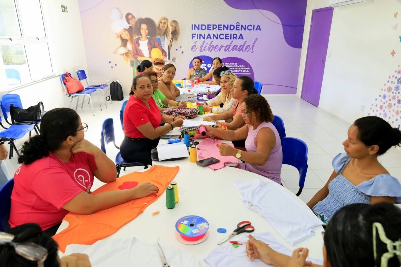 Curso de customização de roupa junina