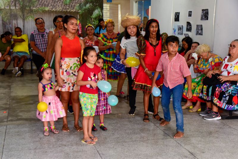 Festa junina no CRAS Curuçambá