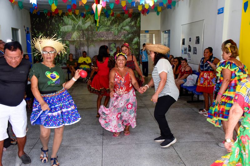 Festa junina no CRAS Curuçambá