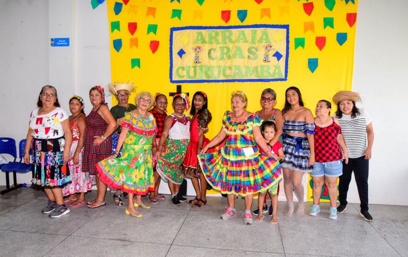 Festa junina no CRAS Curuçambá