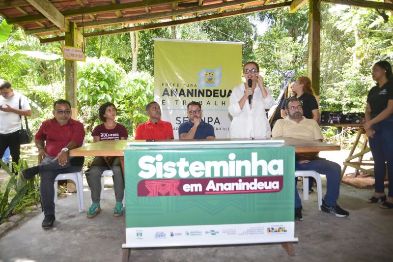 Inauguração do Sisteminha Belo Amanhecer