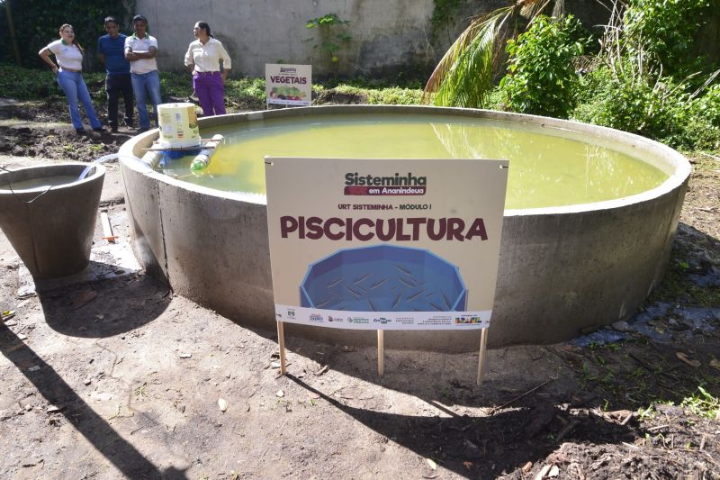Inauguração do Sisteminha Belo Amanhecer