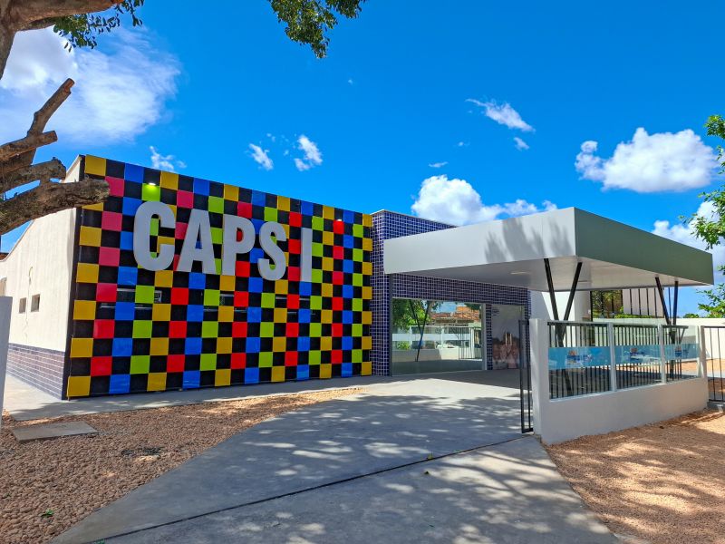 Entrega do Novo CAPS I - Centro de Atenção Psicossocial  Infantil no bairro Maguari