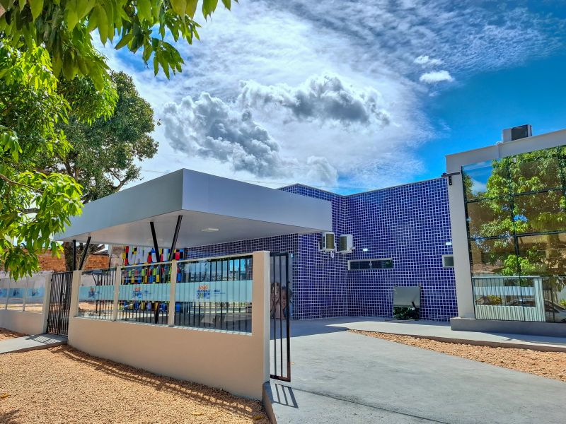 Entrega do Novo CAPS I - Centro de Atenção Psicossocial Infantil no bairro Maguari