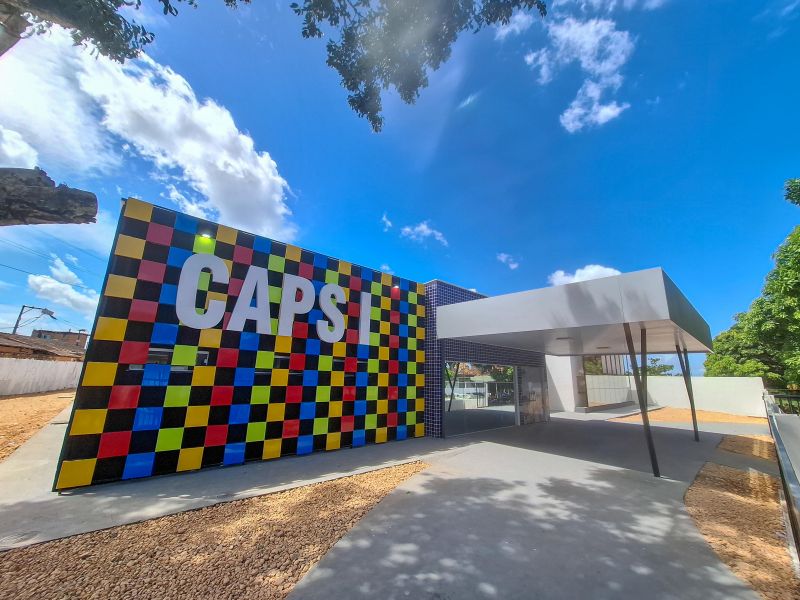Entrega do Novo CAPS I - Centro de Atenção Psicossocial Infantil no bairro Maguari