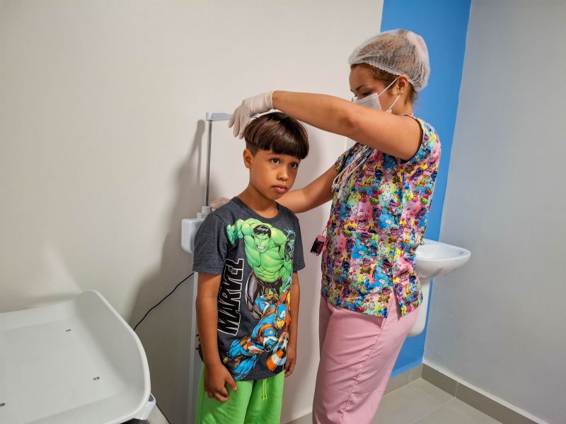 Hospital Infantil primeira etapa ambulatório na Cidade Nova