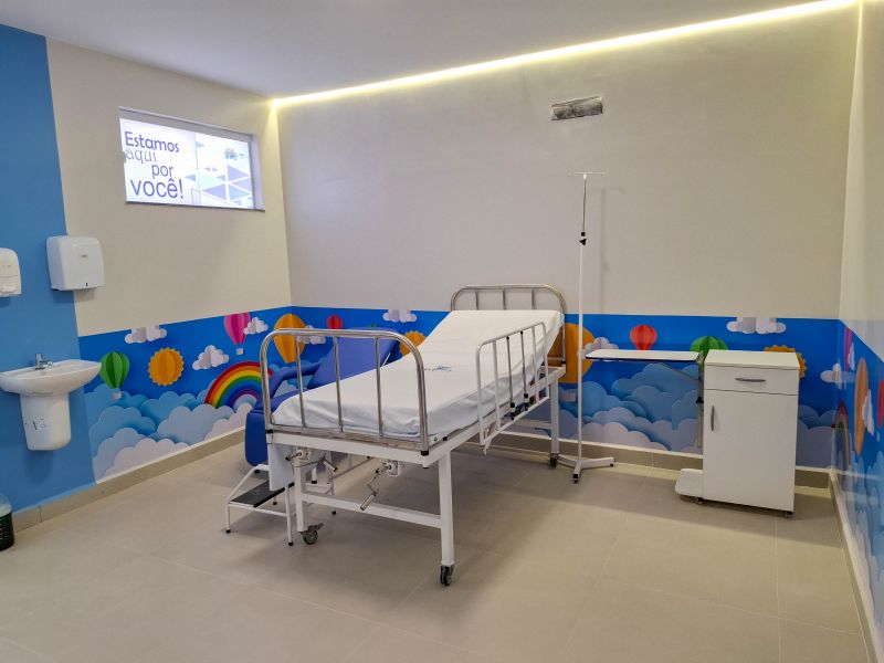 Hospital Infantil primeira etapa ambulatório na Cidade Nova