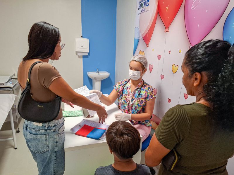 Hospital Infantil primeira etapa ambulatório na Cidade Nova