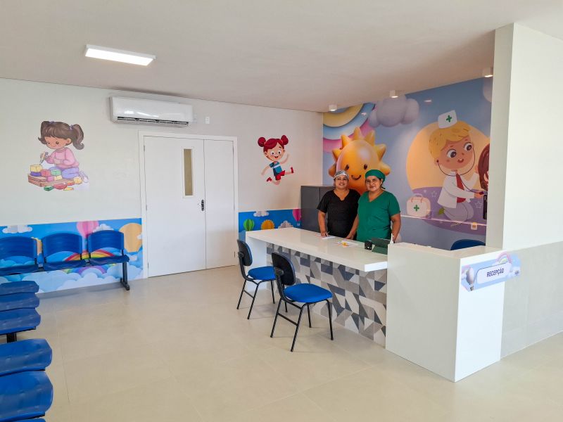 Hospital Infantil primeira etapa ambulatório na Cidade Nova