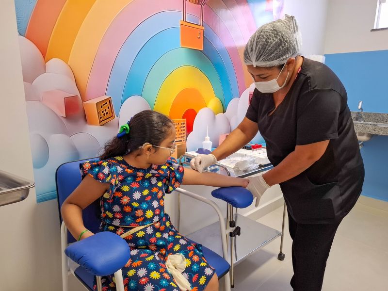Hospital Infantil primeira etapa ambulatório na Cidade Nova