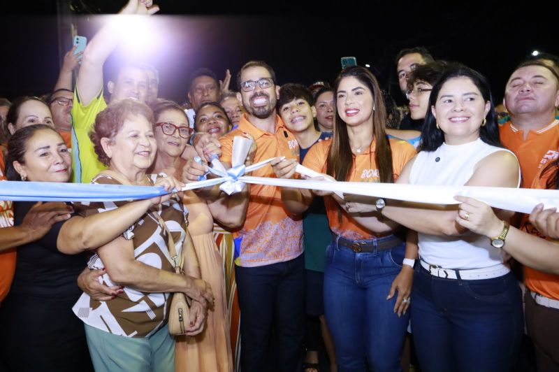 Inauguração da ponte Maguariaçu na estrada do Maguary