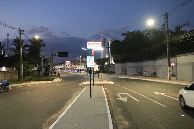 Inauguração da nova av. Helio Gueiros.