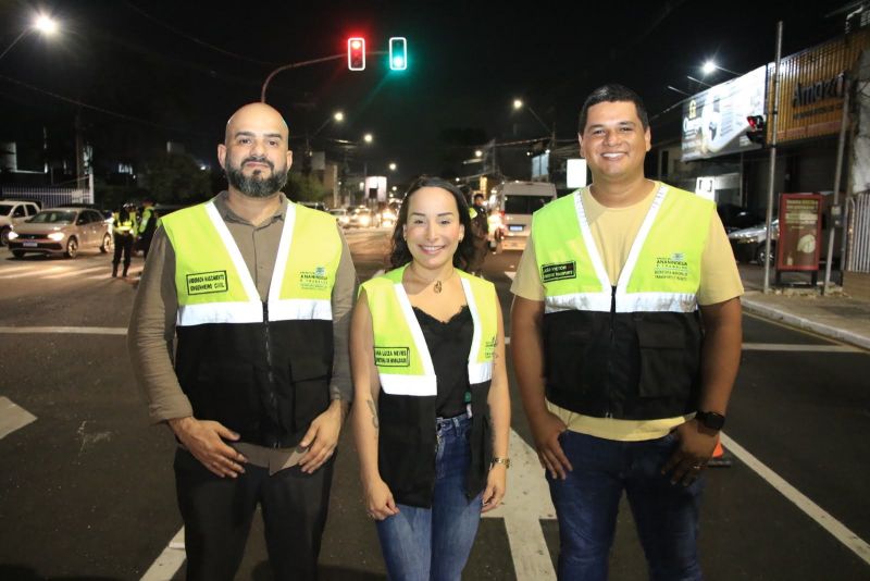 Inauguração da nova av. Helio Gueiros.