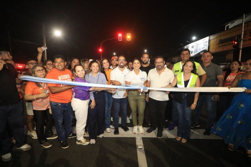 Inauguração da nova av. Helio Gueiros.