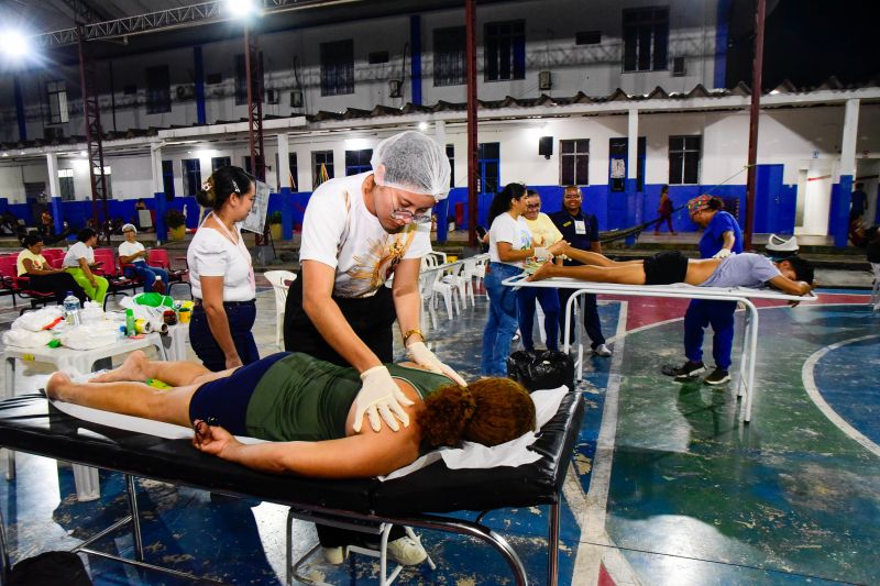 Acolhida dos Romeiros na escola Selesiana do Trabalho na BR 316
