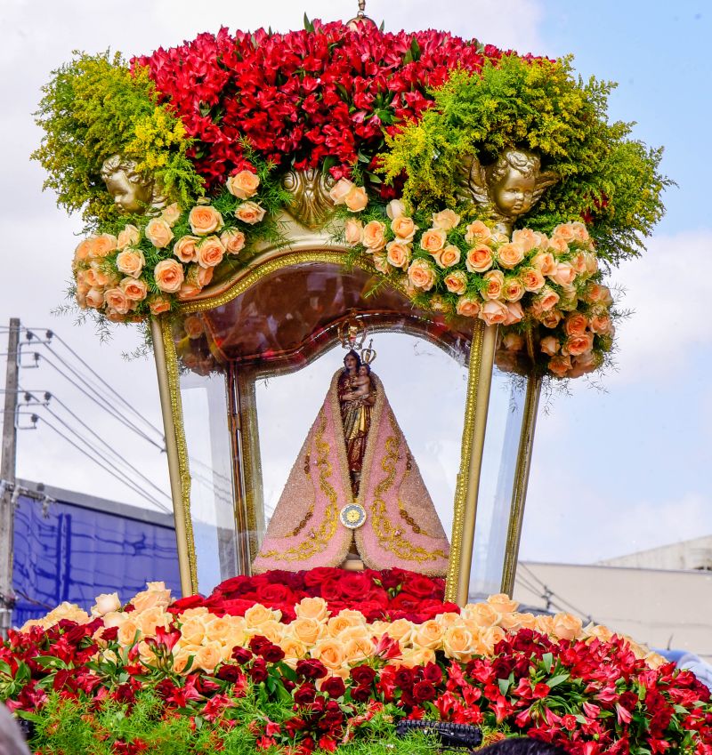 Traslado da imagem peregrina de Nossa Senhora de Nazaré no Castanheira.