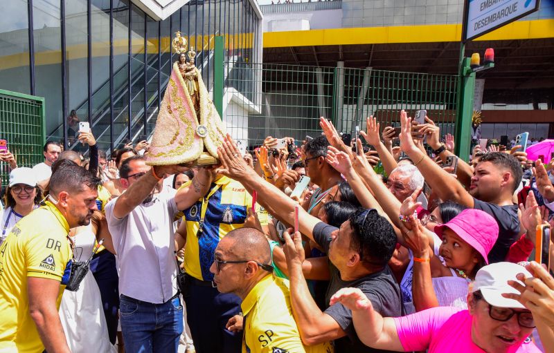Traslado da imagem peregrina de Nossa Senhora de Nazaré no Castanheira.