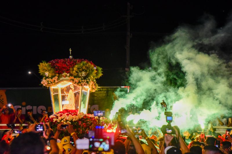 Traslado da imagem peregrina de Nossa Senhora de Nazaré em Ananindeua.
