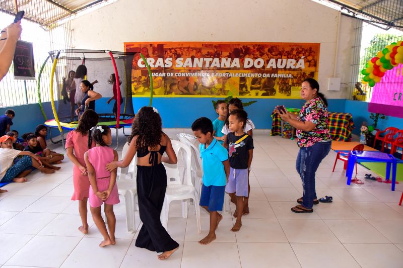 Dias Crianças no CRAS Santana do Aurá