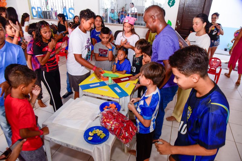 Dias das Crianças no CRAS Uirapuru.